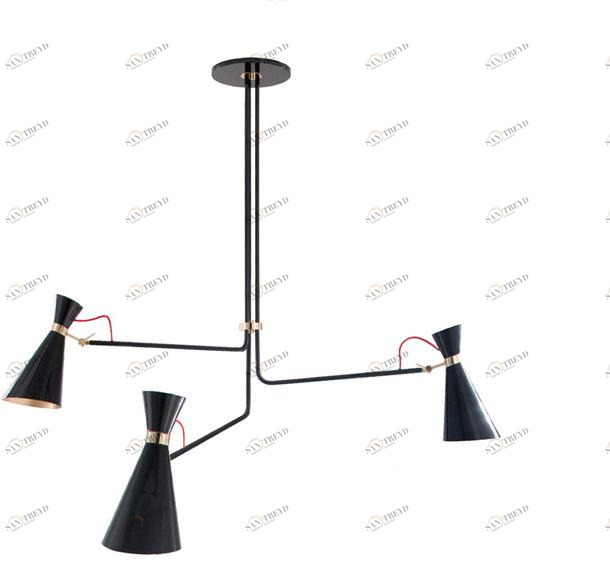 Delightfull Потолочный светильник из латуни с фиксированным кронштейном Simone sun-id-1363697