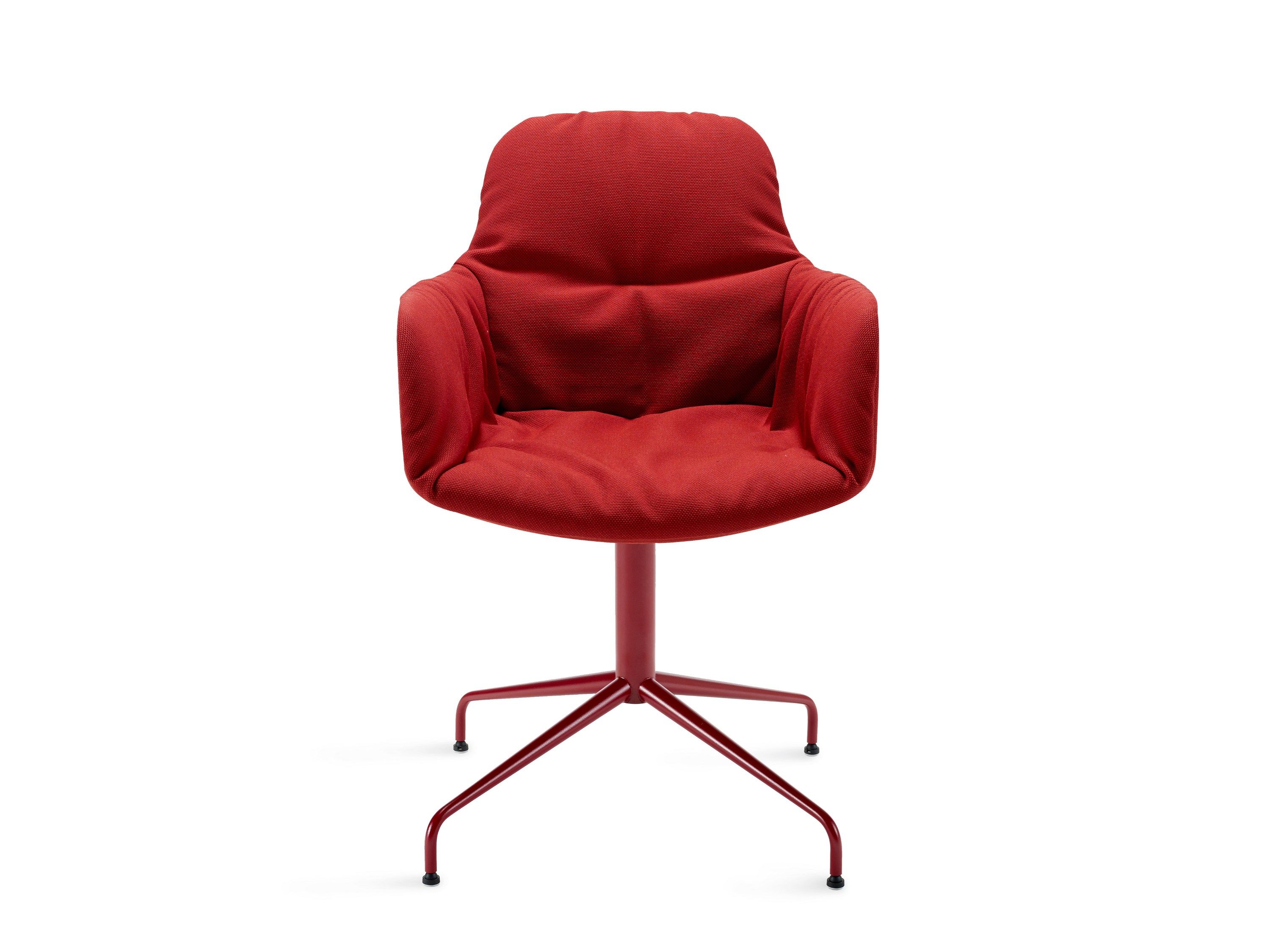 4-спицевое тканевое кресло с подлокотниками Freifrau Leya ARCH-00084842