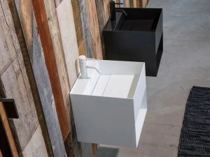 Подвесная раковина настенная овальная sanwacompany  белая