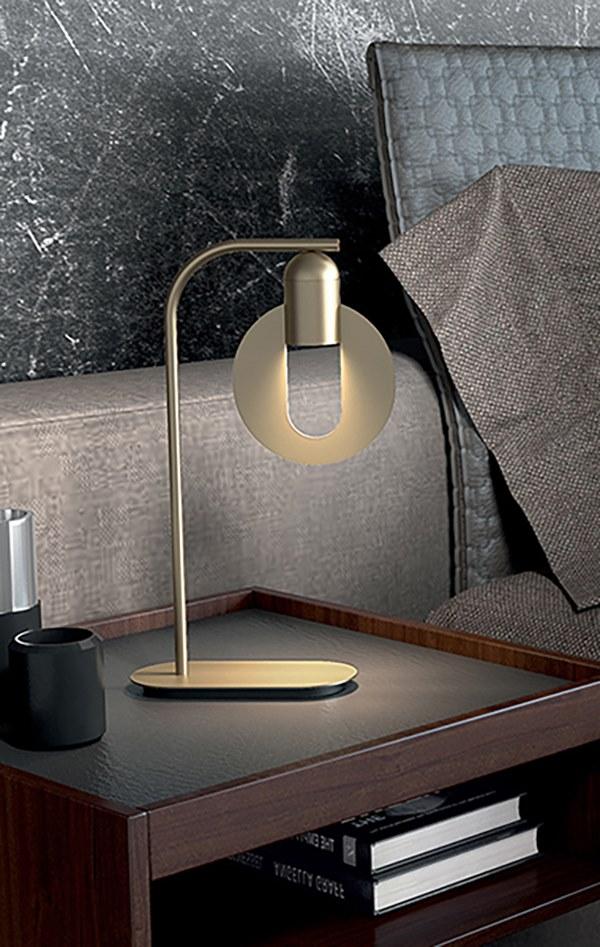 NEXO LUCE Светодиодная настольная лампа из стали Oxen table lamp 7012d1 - Вид №1