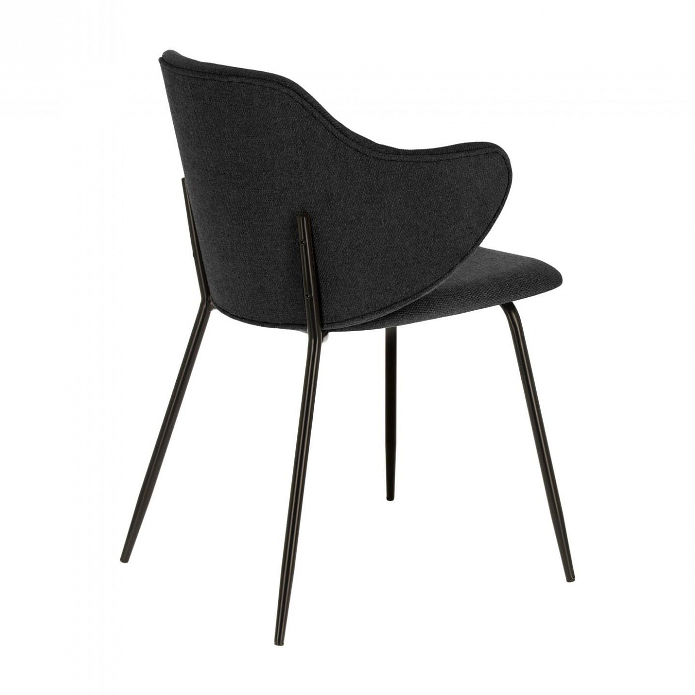 083942 Кресло металлическое графит La Forma Suanne  - Вид №3