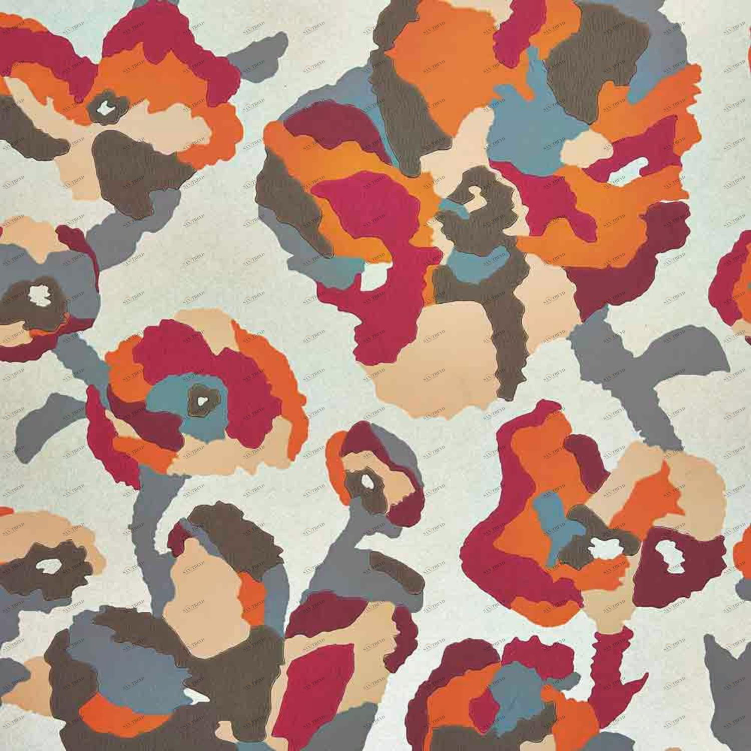 Рулон обоев CASAMANCE 72570234 Основа нетканая бумага EFFERVESCENCE