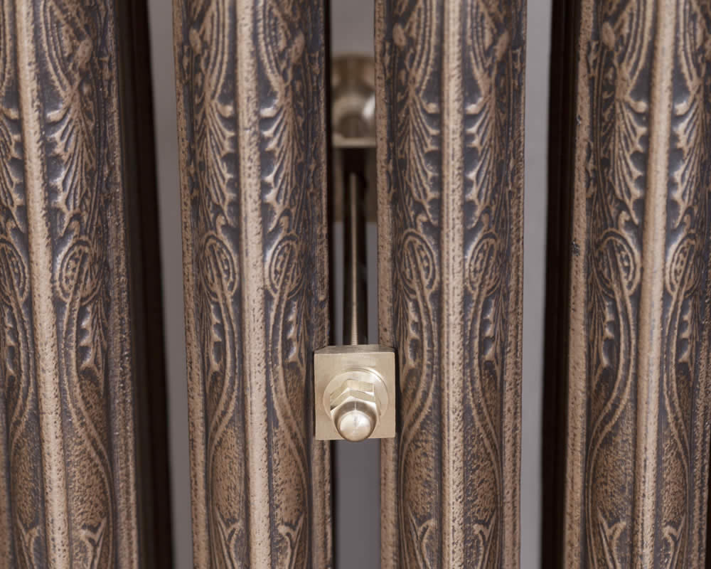 LD206 Настенное крепление из цельной латуни со стойкой 300 мм Сarronheating  - Вид №6