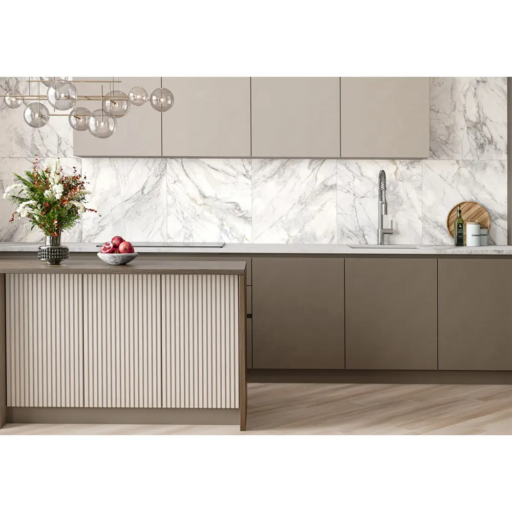 Глазурованный керамогранит Alma Ceramica Authentic 07 60x60 см 1.8 м² матовый цвет белый 89458928 STLM-2181696