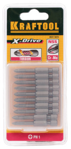Набор бит KRAFTOOL 26121-1-50-10 1065206
