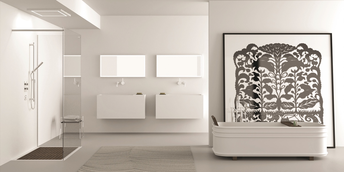 Moma Design Душевой поддон 800х1800 Shower Car белый/дерево SHCI311818 - Вид №1