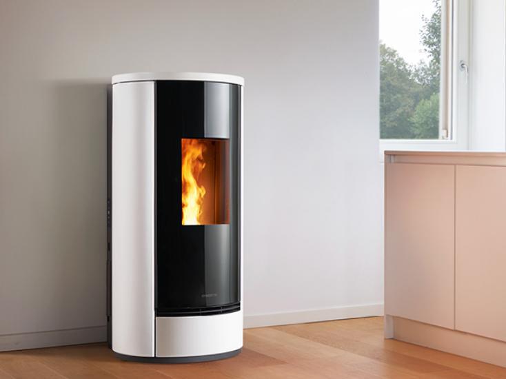 Печь на гранулах из фаянса Piazzetta Premium Plus ARCH-00136132