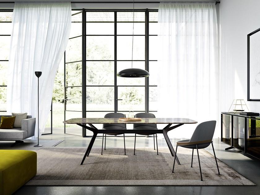 JESSE Стул из мягкой ткани Germana sun-id-1363270 - Вид №4