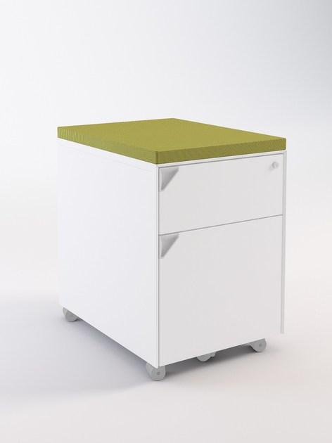 Steelbox by Metalway Низкий офисный ящик для хранения из листового металла с замком Joint sun-id-1428949 - Вид №16