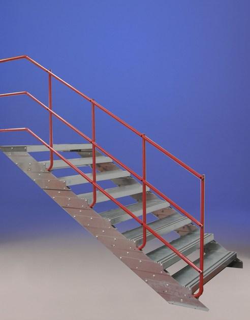 SVELT Модульная открытая лестница из оцинкованной стали sun-id-1439214 - Вид №2