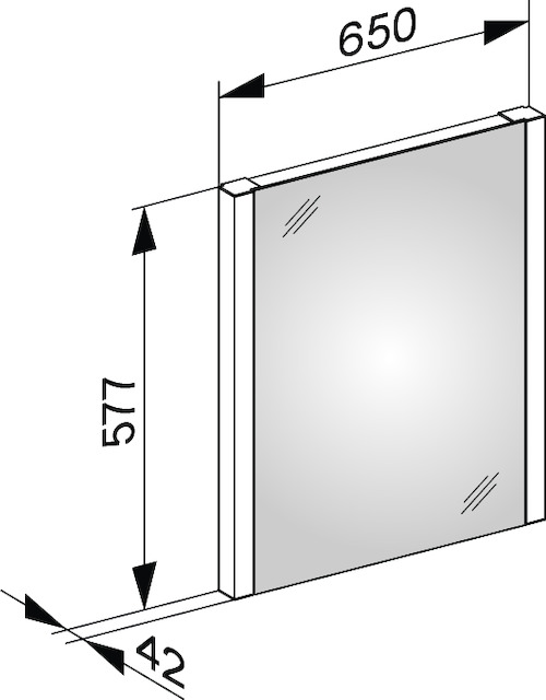 14296002500 Зеркало с подсветкой KEUCO Royal Reflex.2 - Вид №9