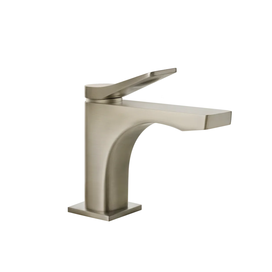 Смеситель для умывальника 59006 149 Gessi Rilievo МАТОВЫЙ НИКЕЛЬ FINOX 59006149