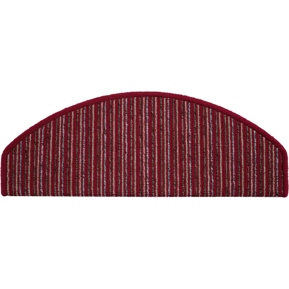 Коврик для ступеней Praga Step 24x65 см полипропилен цвет красный 82375922 STLM-2197337 Santreyd 