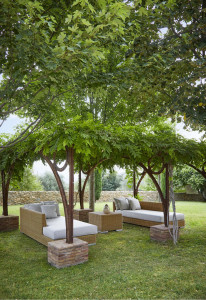 106830 Модульная кушетка с правым подлокотником Point Golf