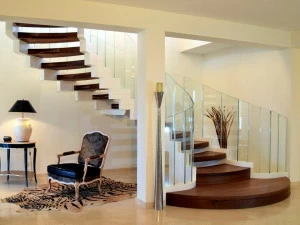 Siller Treppen Винтовая стеклянная винтовая лестница Cobra