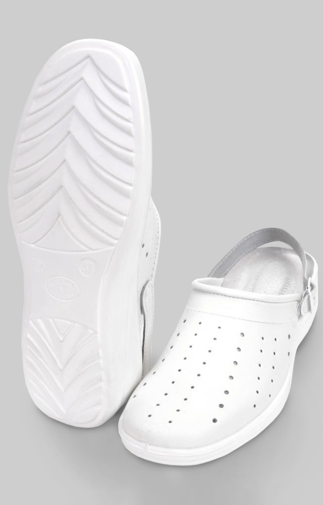 60951 Туфли Сабо "Шарм" женские белые  Медицинская обувь размер 36 Спецодежда  - Вид №2