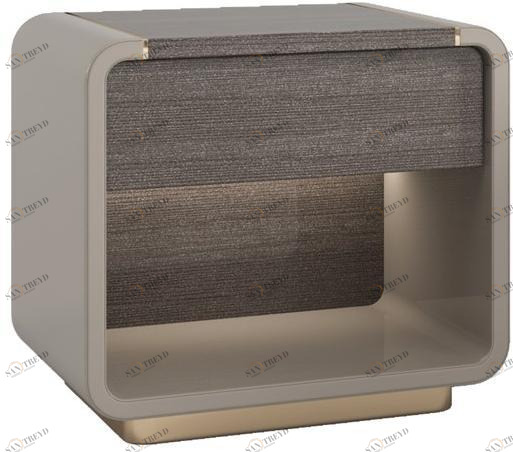 Reiggi Тумбочка квадратная с ящиками с подсветкой Helena Rg723