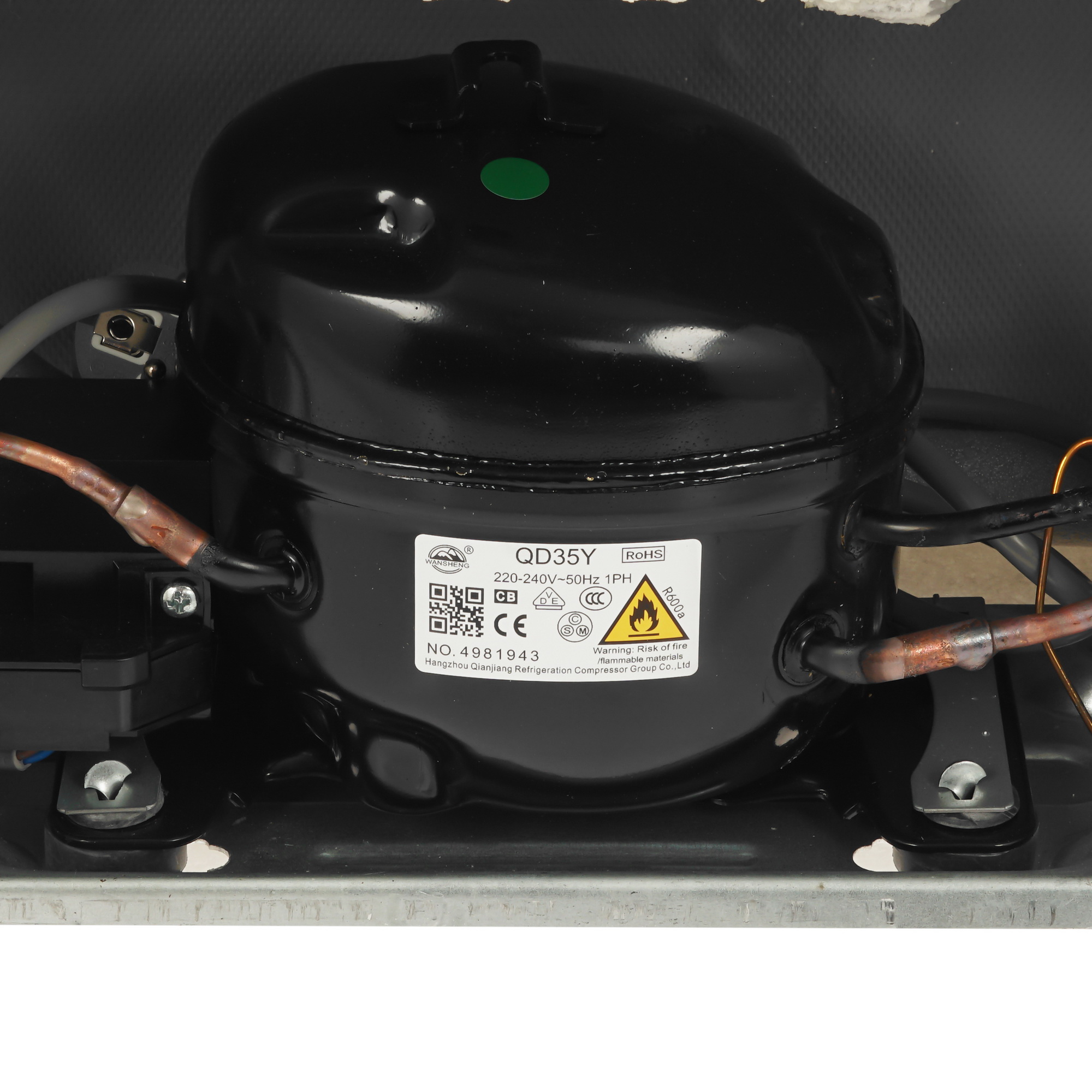 5609309 Холодильник компактный   Бирюса Б-45M серебристый STDN-0088737 - Вид №9