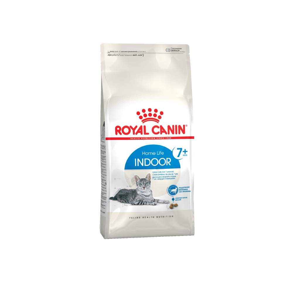 ПР0016148 Корм для кошек Indoor 7+ для домашних старше 7 лет сух. 1,5кг ROYAL CANIN 