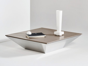 Ecotone™низкий квадратный журнальный столик