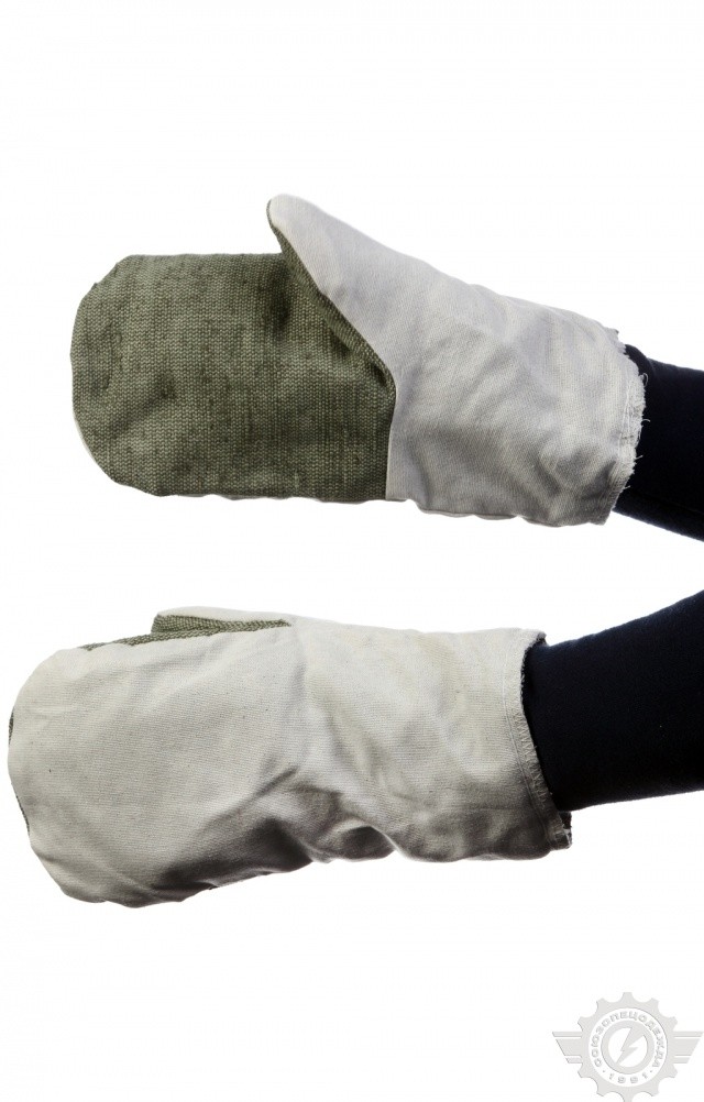 58765 Рукавицы утепленные с брезентовым наладонником  Средства защиты рук  размер Спецодежда 
