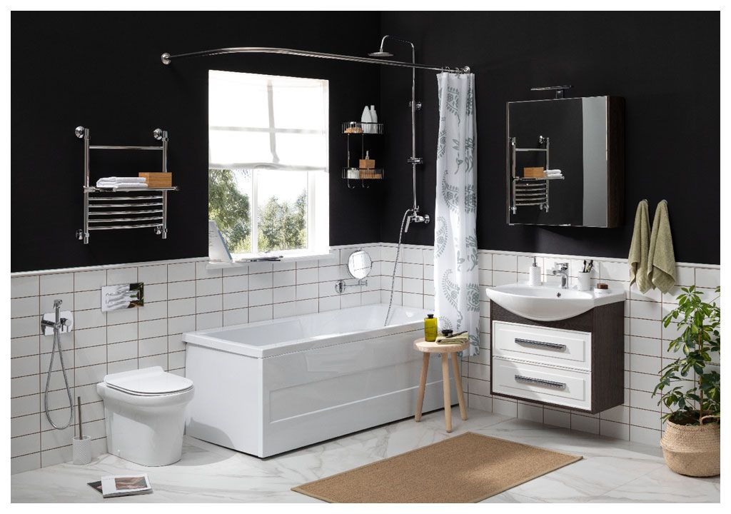 Тумба под раковину Aquanet Остин 75 дуб кантербери/белый sun-id-270618 - Вид №4