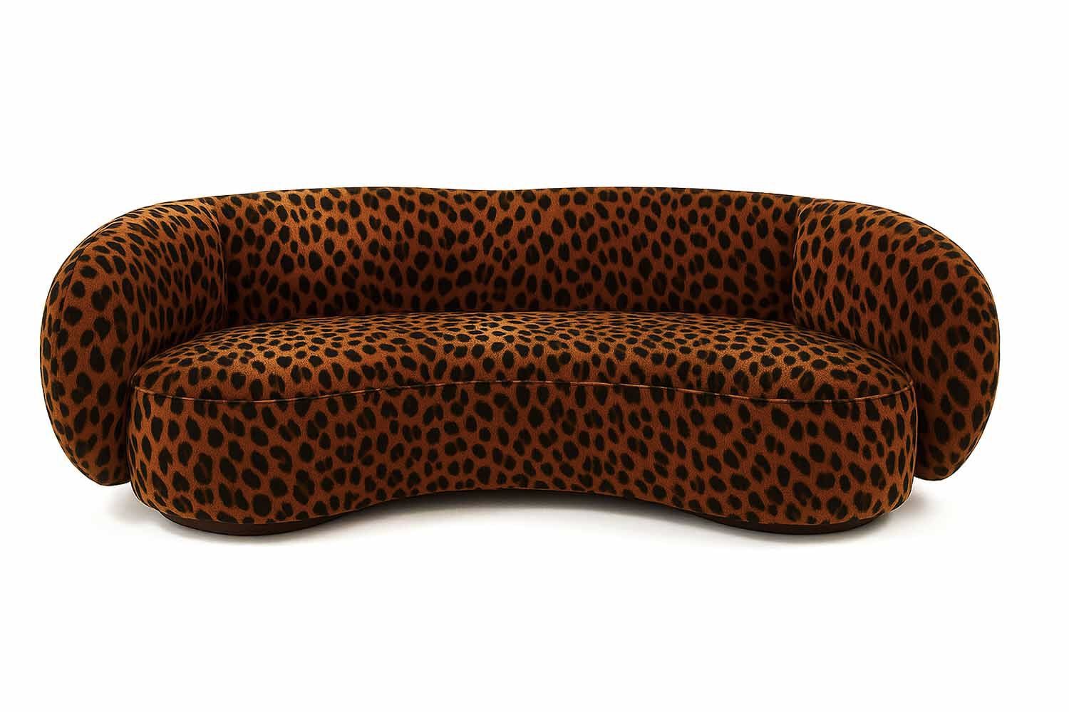 3-местный бархатный диван Moanne MELANCOLÍA ARCH-00075971 - Вид №5