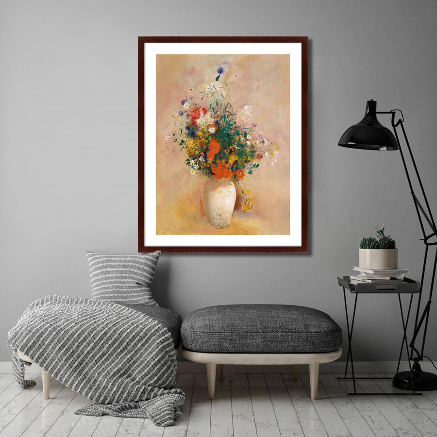 Картина: Vase of Flowers, 1906г. КАРТИНЫ В КВАРТИРУ  264137 Разноцветный  - Вид №2