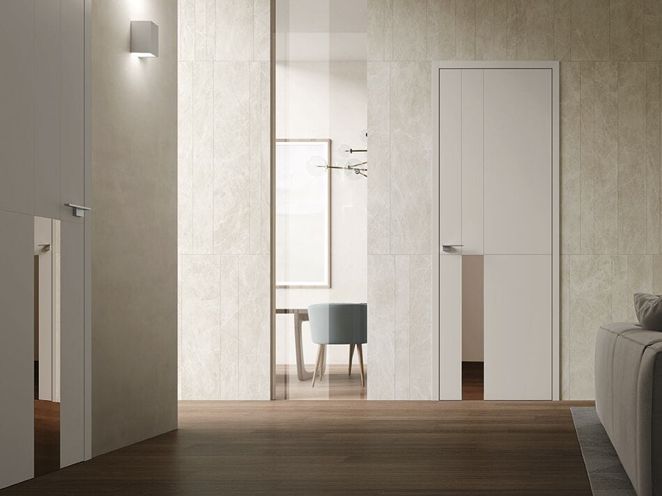 Распашная дверь с выдвижными петлями Venus Design Вера ARCH-00115782 - Вид №1