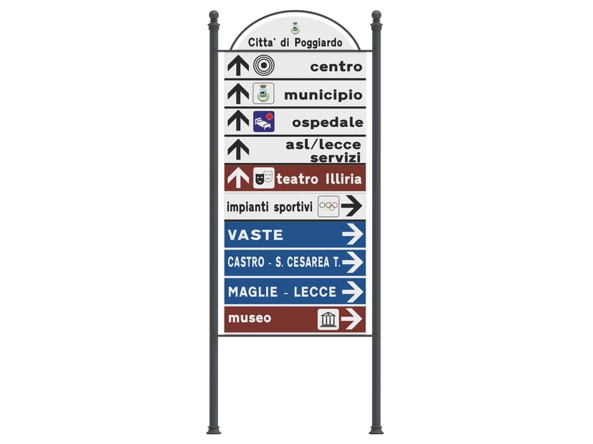 Металлический дорожный знак Lazzari AR186 ARCH-00063372