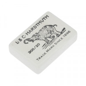 0300020024KDRU Ластик для чернографитных карандашей 300/20 №1 KOH-I-NOOR Hardtmuth