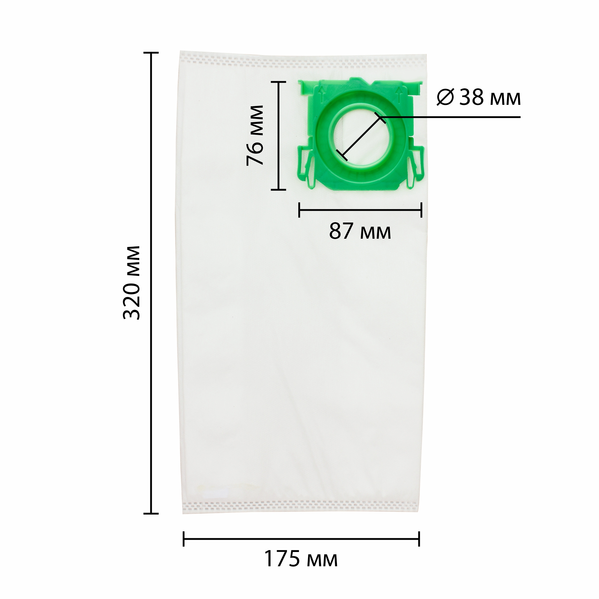1364259 Мешок-пылесборник Aceline BT-01 STDN-0025392 - Вид №2