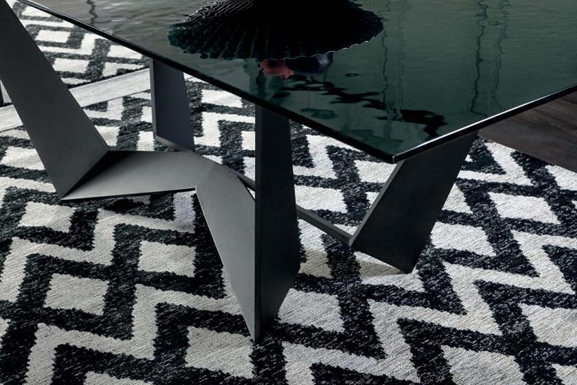 Tonin Casa Прямоугольный стеклянный стол  T8094  - Вид №4