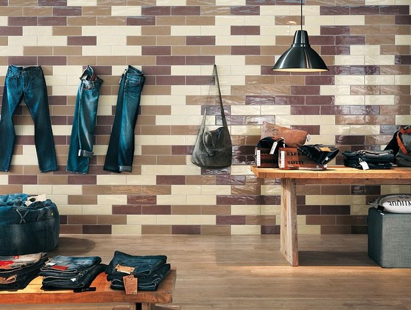 FAP ceramiche Настенная керамическая плитка под кирпич Manhattan sun-id-1452862 - Вид №3