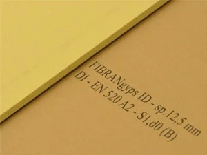 Fibran Экологический лист гипсокартона для подвесного потолка Fibrangyps