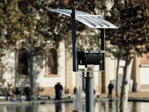 URBIDERMIS Светодиодный столб из оцинкованной стали