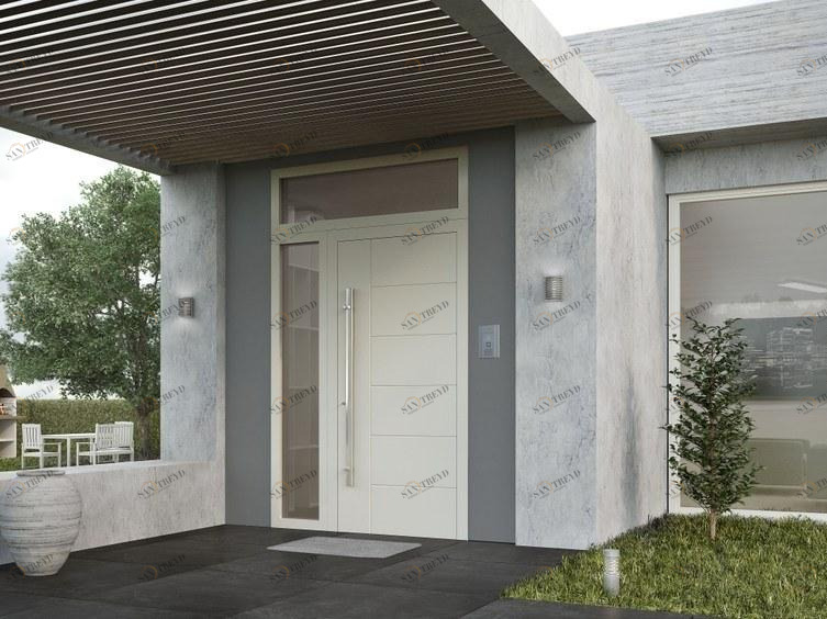 Alumil Входная дверь со стеклянными панелями Supreme systems sun-id-1369329