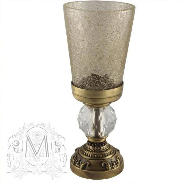 Стакан для щеток MIGLIORE.CRistalia ML.CRS-60.212.DO - золото  - Вид №2