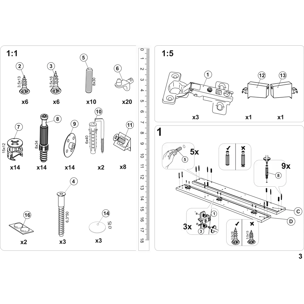 Зеркальный шкаф Santreyd Турин 80F для ванной с полками 89297069 STLM-0975111 - Вид №3