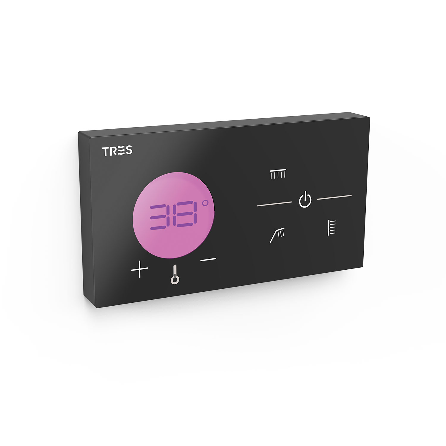 SHOWER TECHNOLOGY Control termostático electrónico empotrado de 3 vías Shower technology-49288398 TRES Electronic