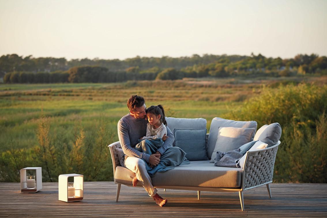 MNST331 Кушетка лава веревка 45мм антрацит Manutti Cascade - Вид №5