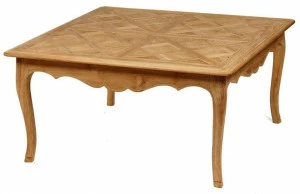 ASTELLO Квадратный садовый столик из тика Camélia