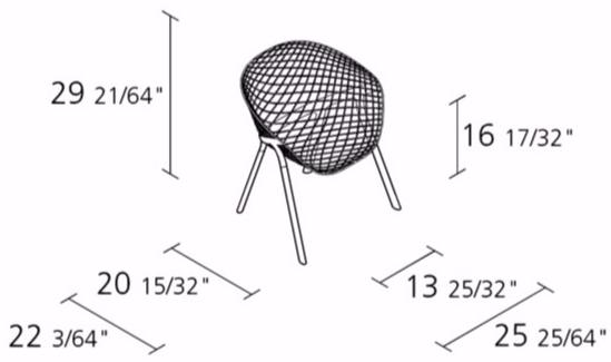 Alias Стул из стали Kobi sun-id-1370604 - Вид №10