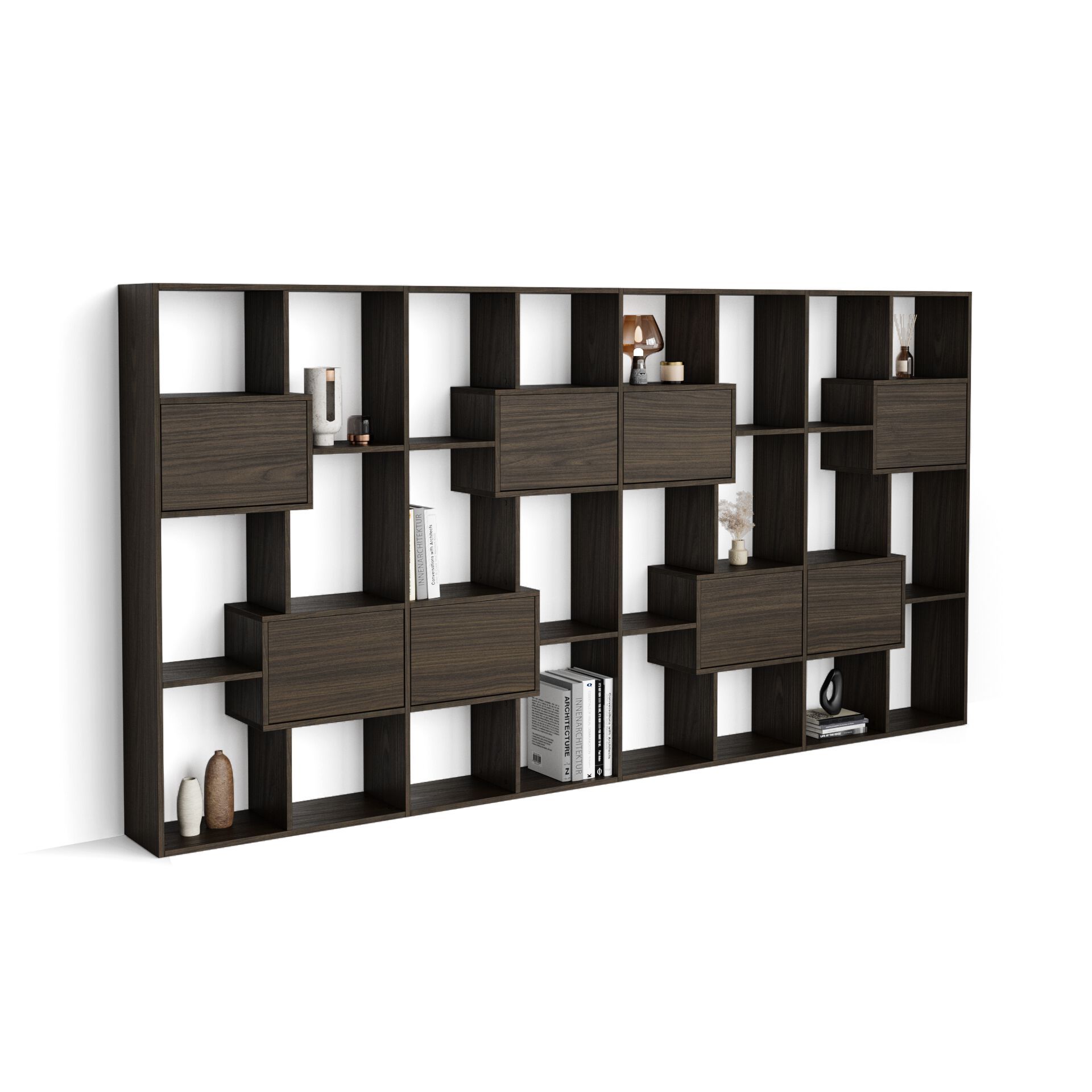 Отдельно стоящий книжный шкаф в облагороженном Mobili Fiver IACOPO ARCH-00039362 - Вид №53