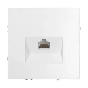 Розетка компьютерная MIRKL Grace RJ45 белая встраиваемая 89393857