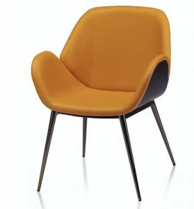 ALMA DESIGN Кожаное кресло с подлокотниками Lips