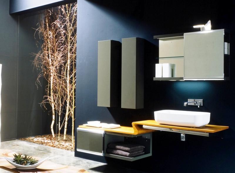 ZM 14 ZAMIA  Комплект мебели для ванной комнаты 200 см ARDECO Ardeco S. R. L 8000 - Вид №1