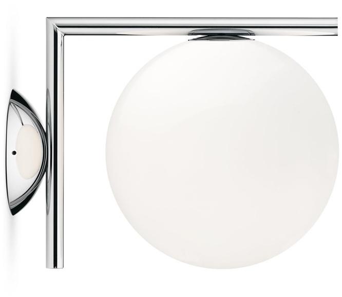 Flos Настенный светильник из опалового стекла Home collection - muro+soffitto F3178059 - Вид №1