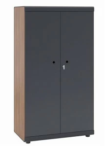 Ersa Высокий офисный шкаф из меламина с распашными дверцами с замком Sward