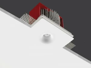 Buzzi & Buzzi Встраиваемый круглый светодиодный точечный светильник из материала aircoral® The main collection